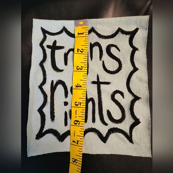 Blue Trans Rights Patch - Picture 3 of 4